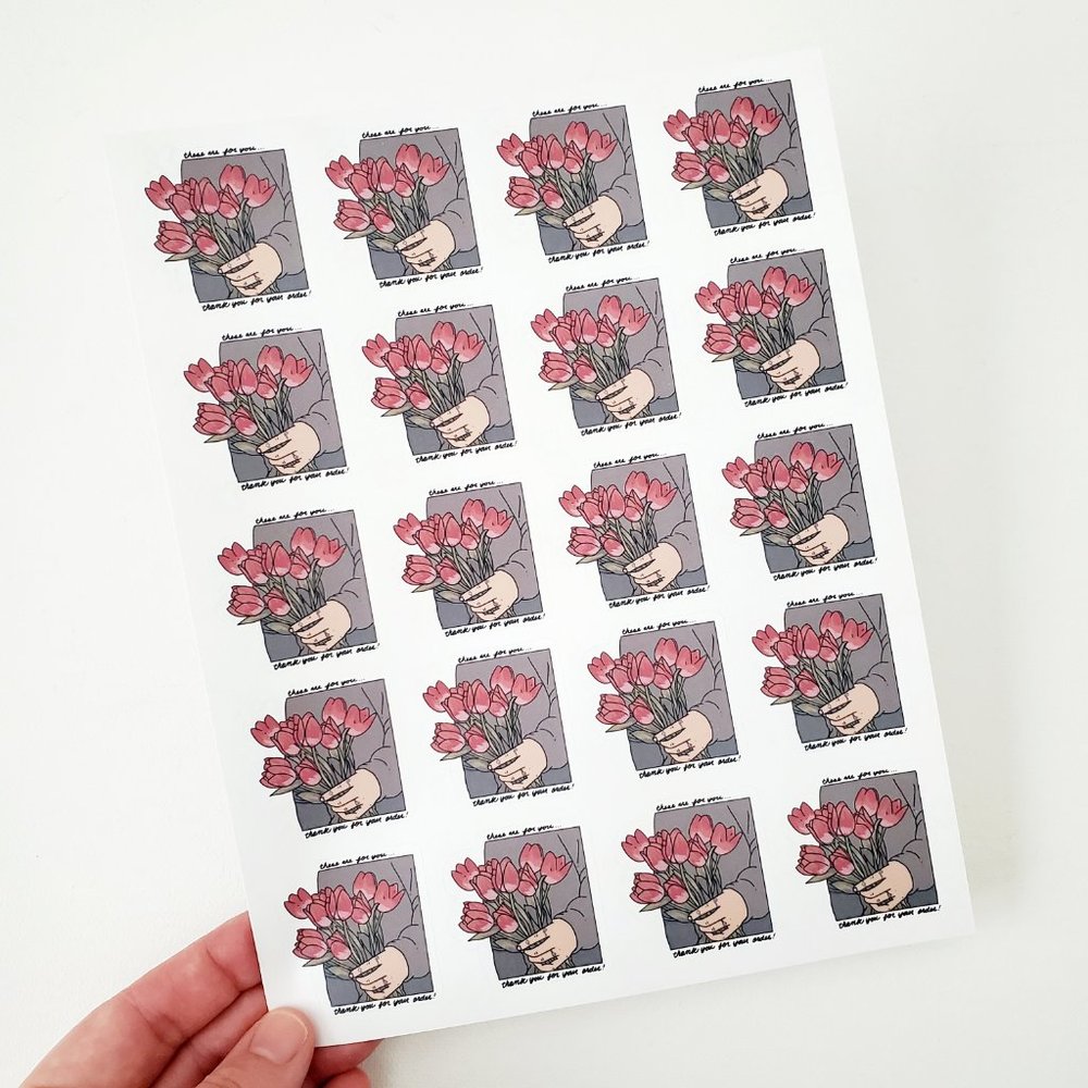 LB035 Thank you Poshmark Stickers [Price Firm] - Picture 3 of 8